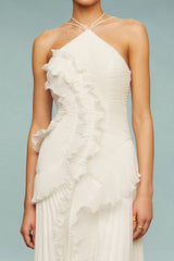Lorelie Halter Dress - Ivory