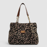 Leopard Canvas Tote