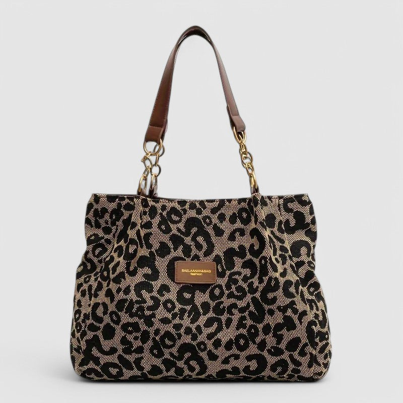 Leopard Canvas Tote