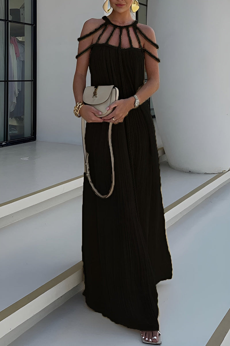 Amelia Linen Maxi Dress