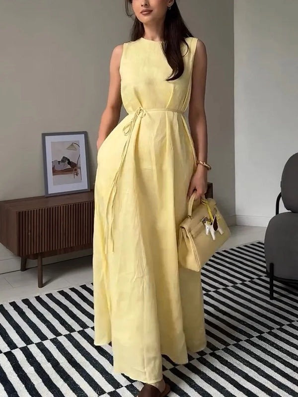 Rita Linen Dress