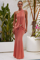 Sabrina Draped Maxi Dress