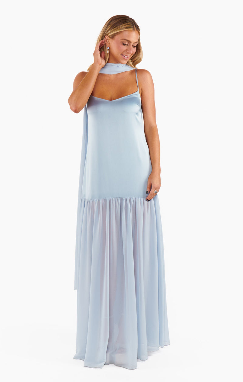 Ocean Mirage Maxi Gown