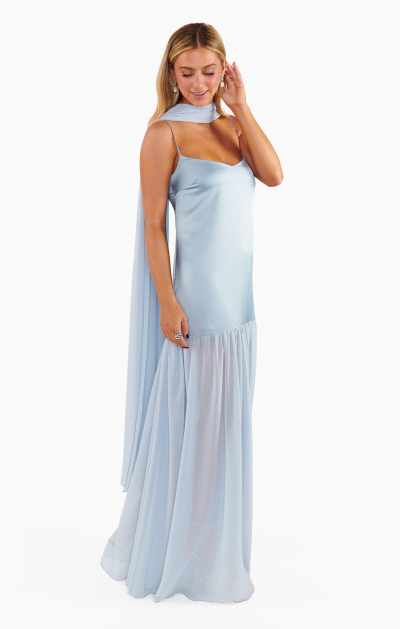Ocean Mirage Maxi Gown