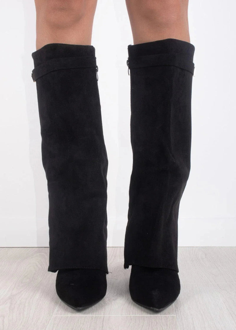 Amara Suede Knee High Boots