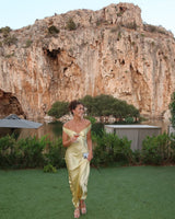 Emory Satin Backless Maxi Dress