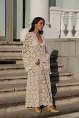 Alara Crochet Maxi Dress