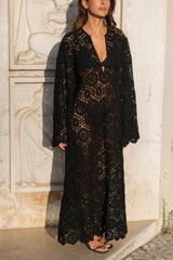 Alara Crochet Maxi Dress