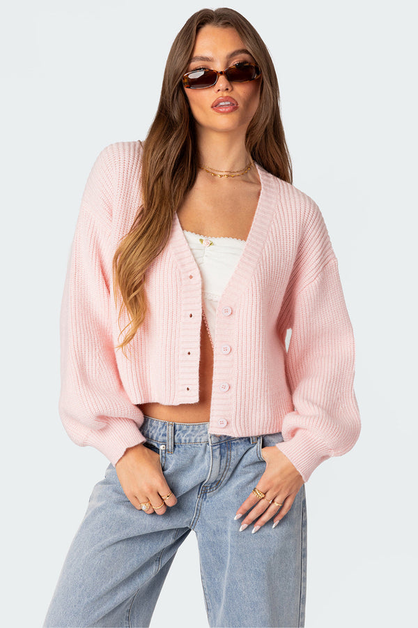 Belle Cropped Cardigan