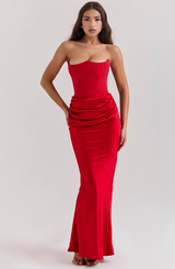 Tessa Strapless Maxi Dress