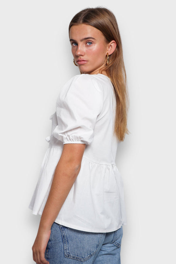 OPHELIA BLOUSE WHITE