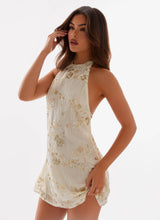 Pearl Halter Dress