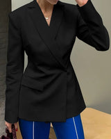 Renée Open Back Blazer