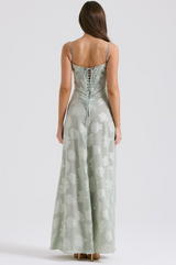 Phoebe lace back maxi dress