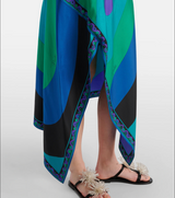Iris asymmetric silk set