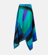 Iris asymmetric silk set