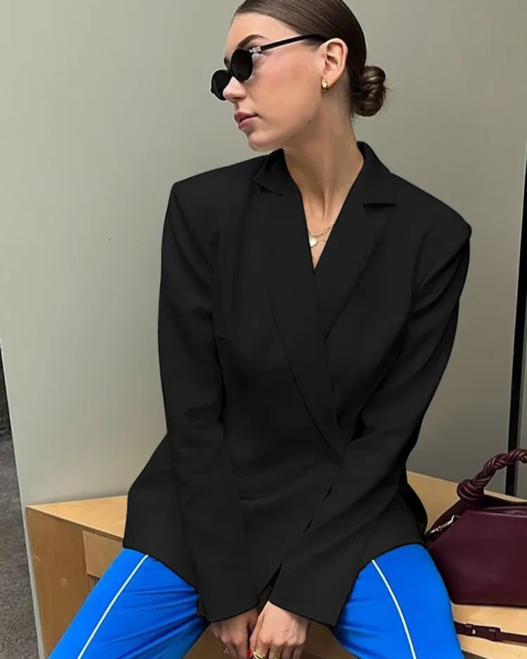 Renée Open Back Blazer