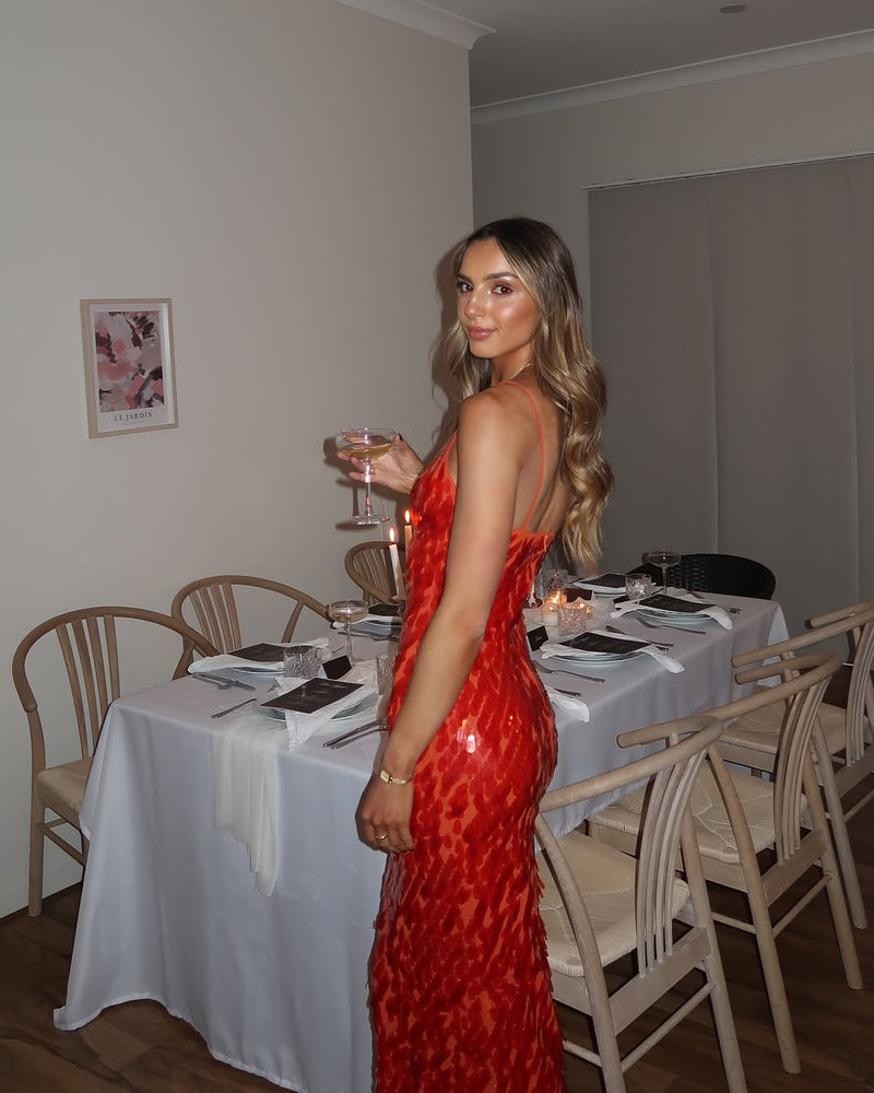 Kailani Sequin Maxi Long Dress
