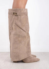 Amara Suede Knee High Boots