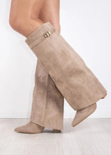Amara Suede Knee High Boots