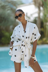 GRACIE LINEN SET - POLKA