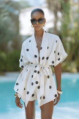 GRACIE LINEN SET - POLKA