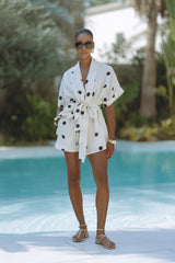 GRACIE LINEN SET - POLKA