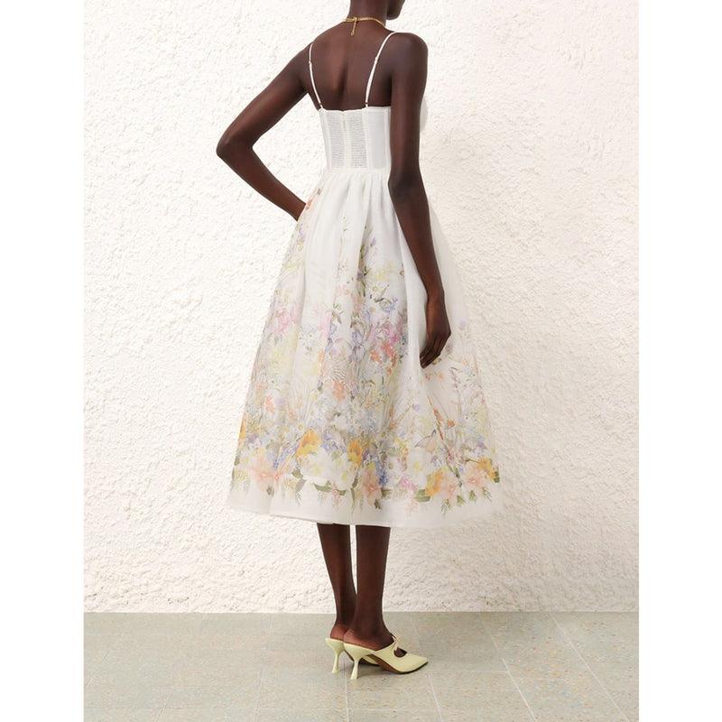 Diana Ruched Midi Dress