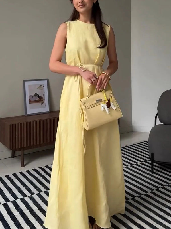 Rita Linen Dress