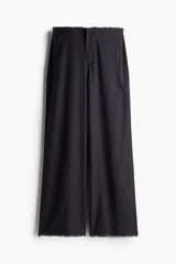 Willows Frayed Linen Trousers