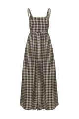 Cartmel Check Maxi Dress