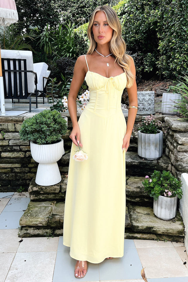 Alina  Elegant Maxi Dress