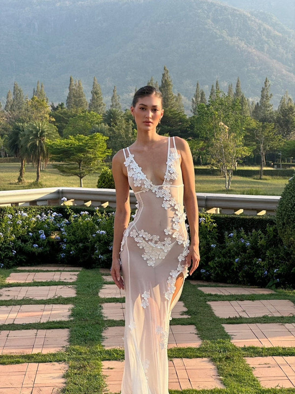 Aylee Lace Maxi Dress