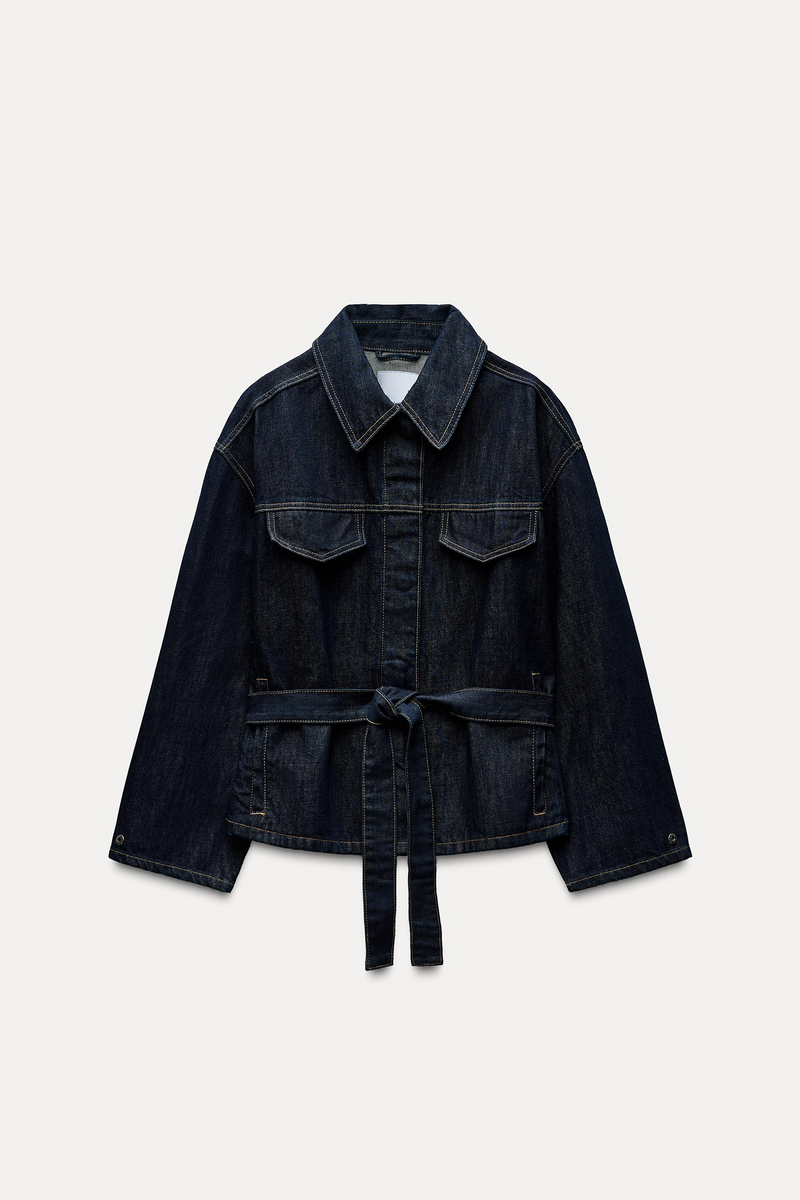 Willows Belted Denim Jacket