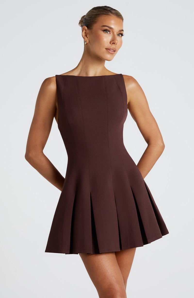 Valencia Pleated Mini Dress