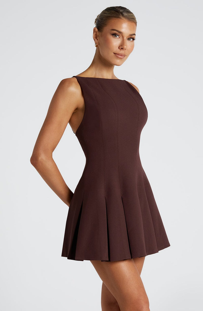Valencia Pleated Mini Dress