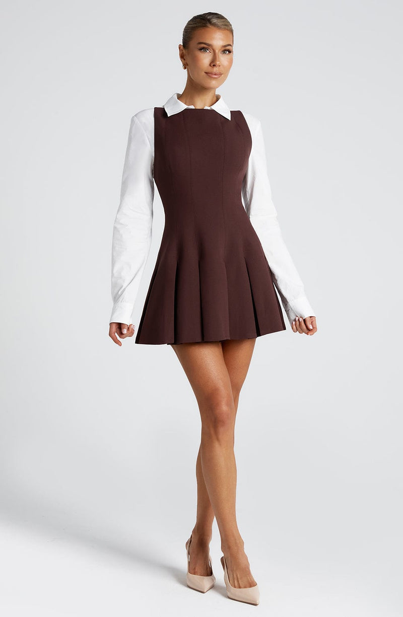 Valencia Pleated Mini Dress