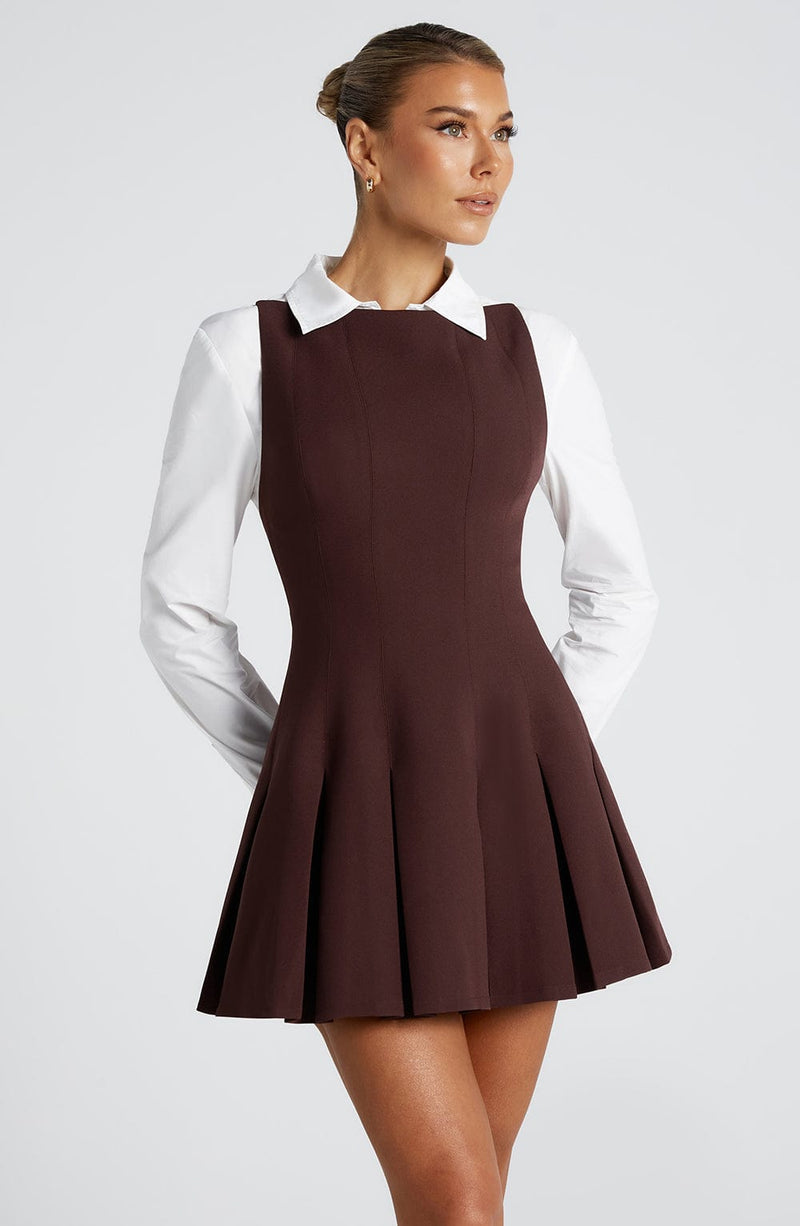 Valencia Pleated Mini Dress