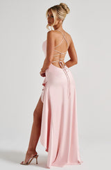 Samira Maxi Dress - Blush Dress Babyboo Fashion Premium Exclusive Design
