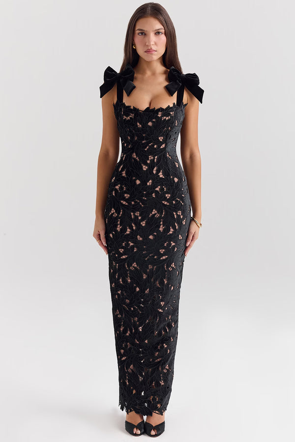 Celeste Velvet Maxi Dress