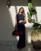 Serena Fringe Maxi Dress