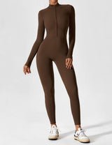 Fleece-lined Sculpting Jumpsuit